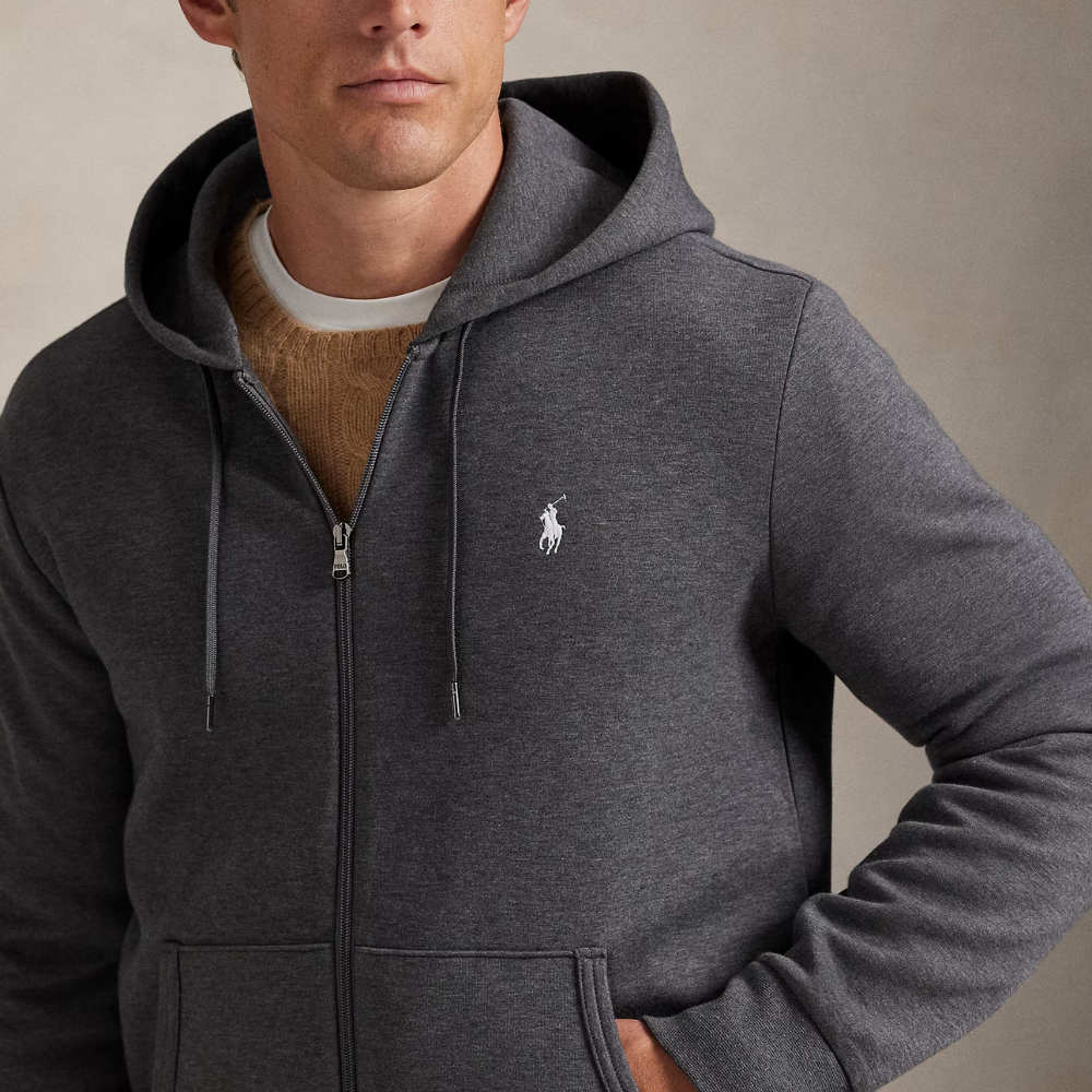 Double-Knit Full-Zip Hoodie