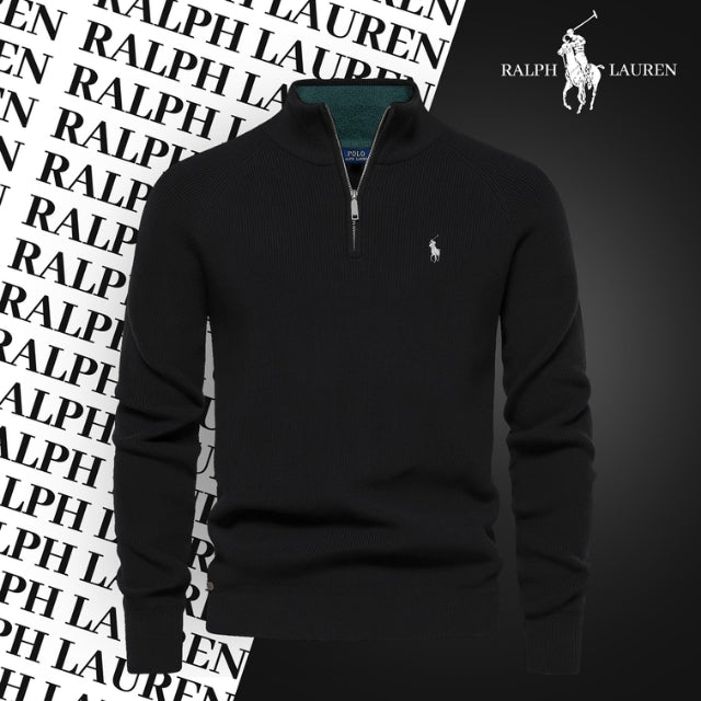 RL Zipped Collar Sweater (CLEARANCE) + FREE Gift