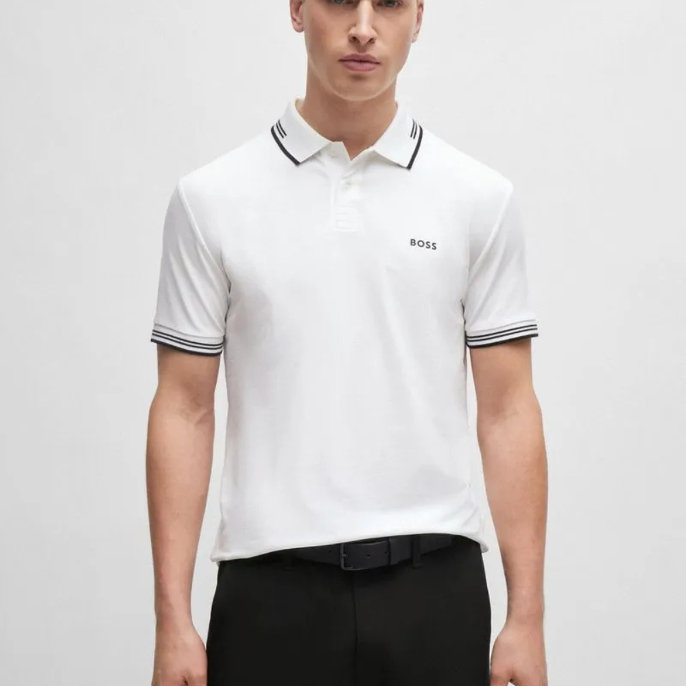 Men’s Cotton Piqué Polo Shirt – Classic Fit