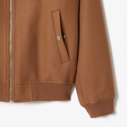 Premium Wool Aviator Jacket