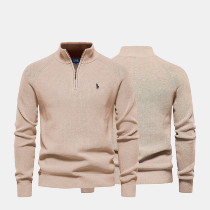 RL Men's Zip Neck Sweater (Clearance)