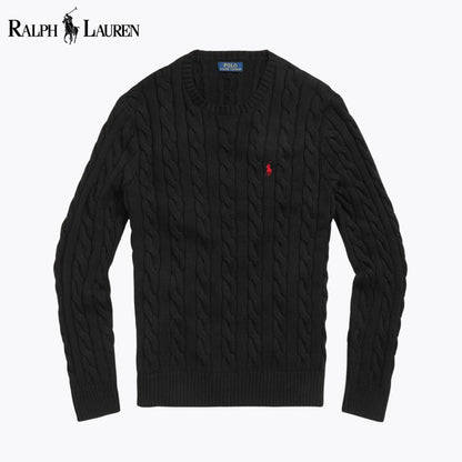 RL Cable-Knit Cotton Jumper – Buy 1, Get 1 Free