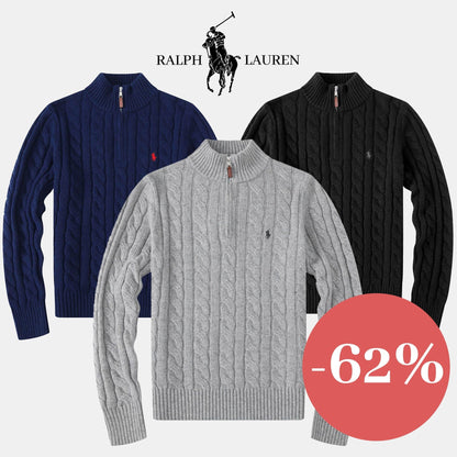 RL Cashmere Cable Sweater (CLEARANCE)