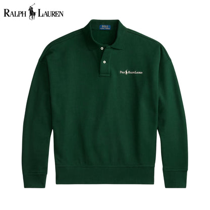 RL Logo Collared Sweatshirt