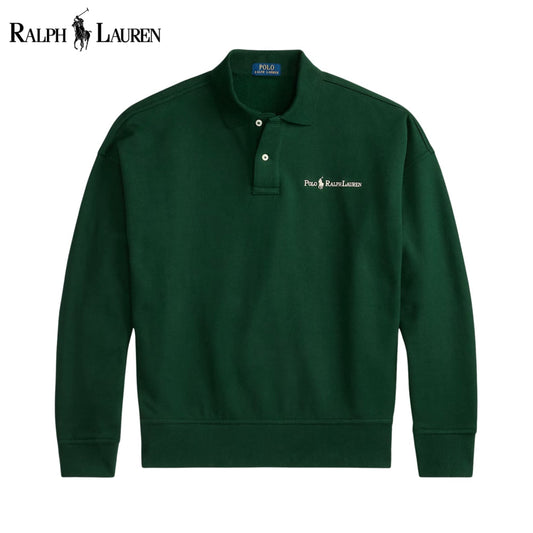 RL Logo Collared Sweatshirt