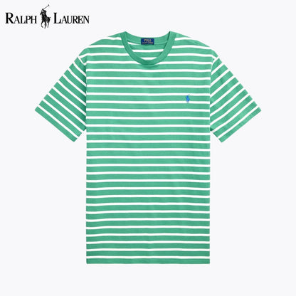 RL Striped Jersey Crewneck T-Shirt