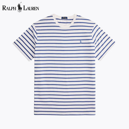 RL Striped Jersey Crewneck T-Shirt