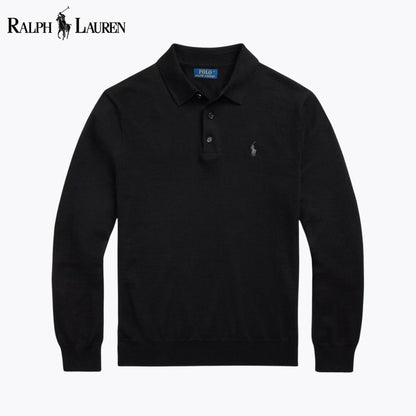 RL Wool Polo-Collar Jumper