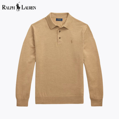 RL Wool Polo-Collar Jumper