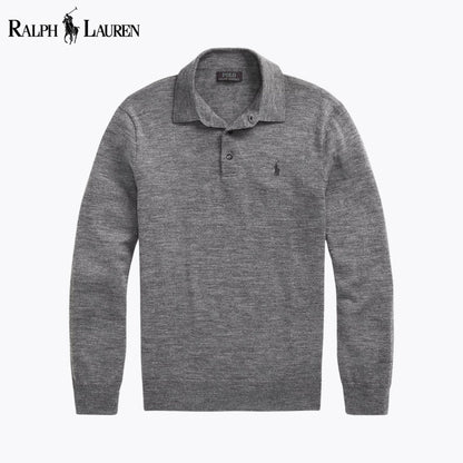 RL Wool Polo-Collar Jumper