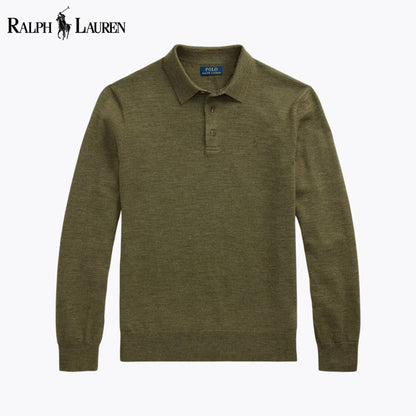 RL Wool Polo-Collar Jumper
